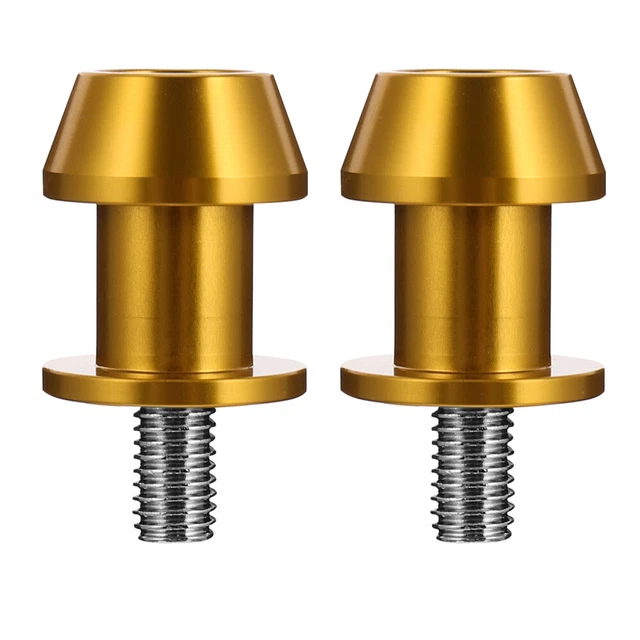 2 pz accessori moto cursori braccio oscillante posteriore appendice vite pool