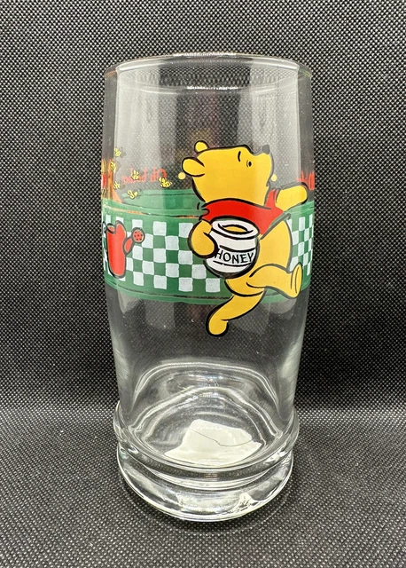 Vintage Anchor Hocking Disney Winnie the Pooh Oh Bother Drinking Glass Tumbler