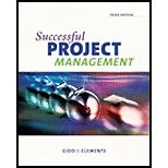 SUCCESSFUL PROJECT MANAGEMENT - TEXT ONLY BY JACK GIDO - Hardcover **Excellent**