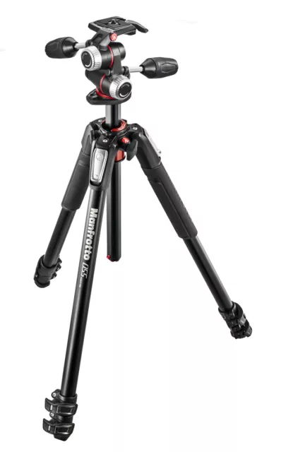 Manfrotto Stativ MK055XPRO3-3W Stativ-Set 055XPRO3 + Kopf MHXPRO-3W