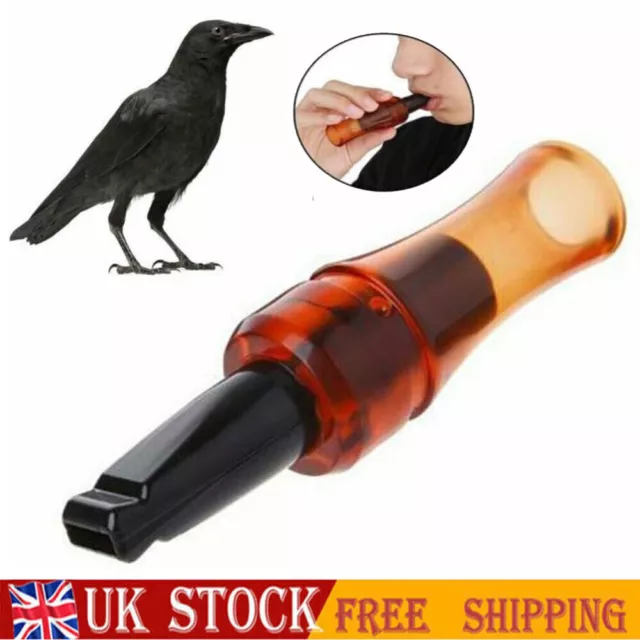 Crow Rook Call Whistle Attractor Shooting Hunting Decoy Caller Game Decoying UK