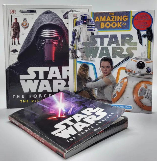 Star Wars Books The Amazing Book Of, The Force Awakens Visual Dictionary Story