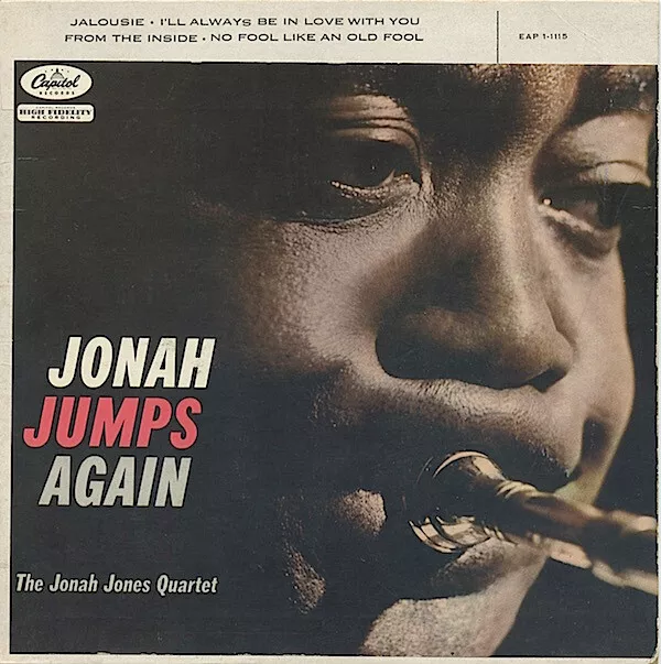 The Jonah Jones Quartet - Jonah Jumps Again (7", EP)