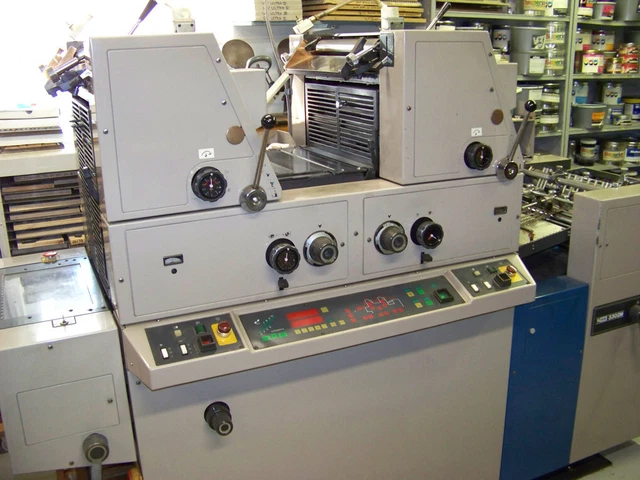 Ryobi 3302 Two Color Offset Printing Press Ryobi 3302 Two Color Offset Printing Press