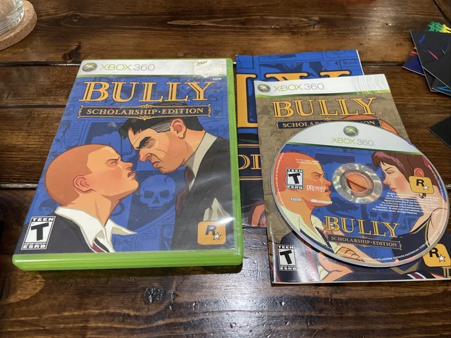 BULLY SCHOLARSHIP EDITION Xbox 360 & Xbox One 2008 CIB Complete w