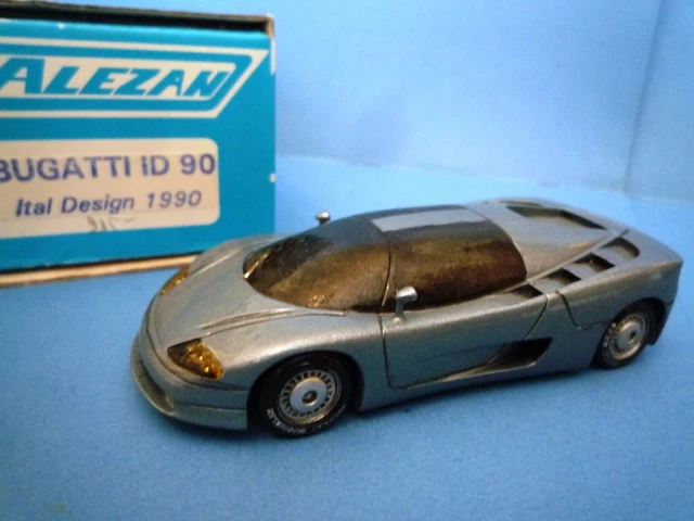 Kit à Monter Alezan 1/43 – Bugatti ID 90 Ital Design 1990 – Prépeint – Complet