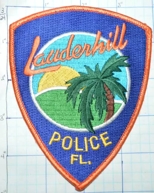 Florida, Lauderhill Police Dept Patch