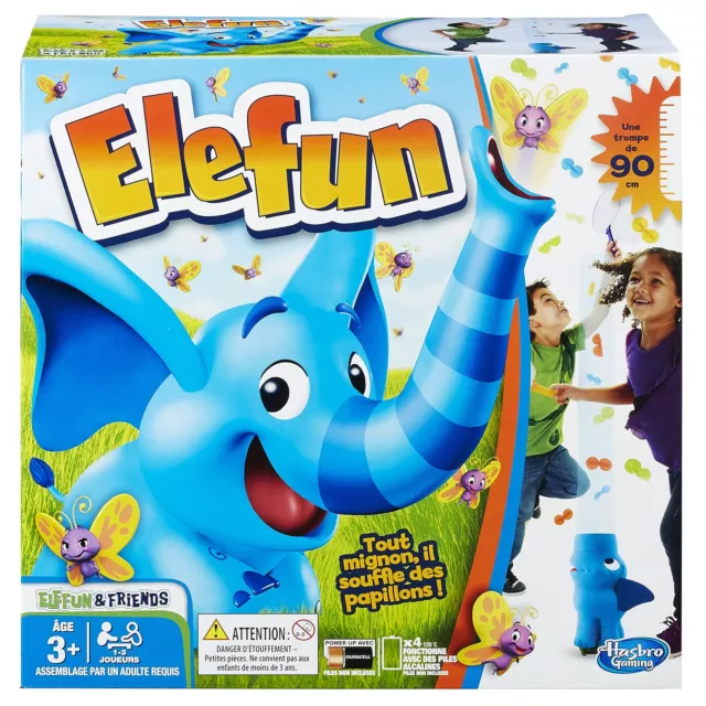 Hasbro Elefun - Jeu de société pour Enfants - Jeu d'adresse - Version française