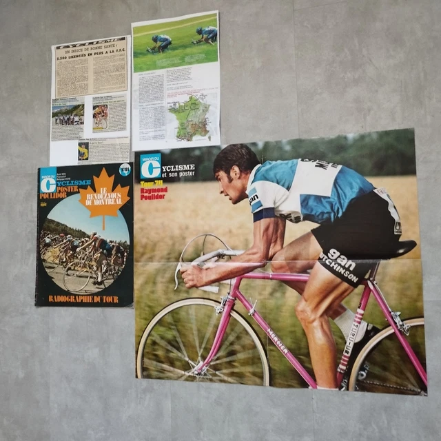 Miroir du cyclisme 200E anquetil poulidor, merckx + n°201 -n