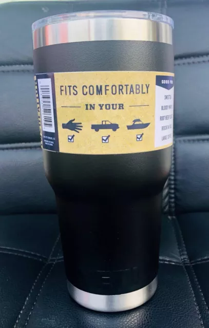 YETI Rambler Tumbler Stainless Steel 30 oz With Magslider Lid Black