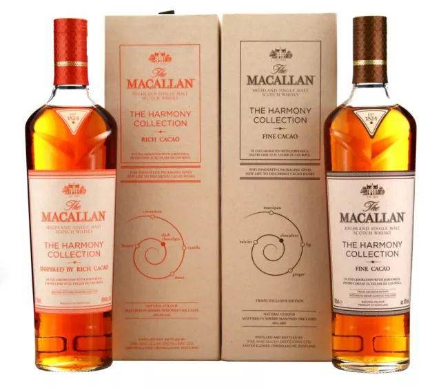 Macallan The Harmony Collection Fine Cacao and Rich Cacao Bundle