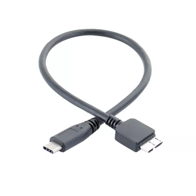 Type-C USB 3.1 to USB 3.0 Micro B Cable Connector For Hard Drive Smartphone K