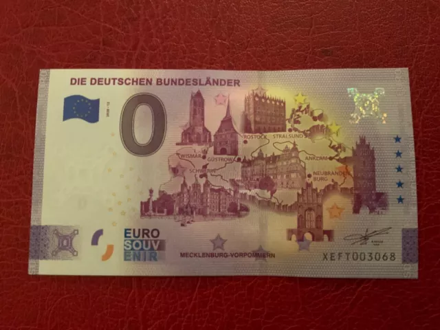 Billet 0 Euro Die Deutschen Bundesländer 2020-13 euro souvenir touristique