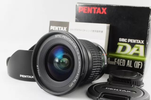 [Excellent] Smc Pentax-Da 12-24mm F/4 Ed Al (If ) Verres pour K Support de Japon