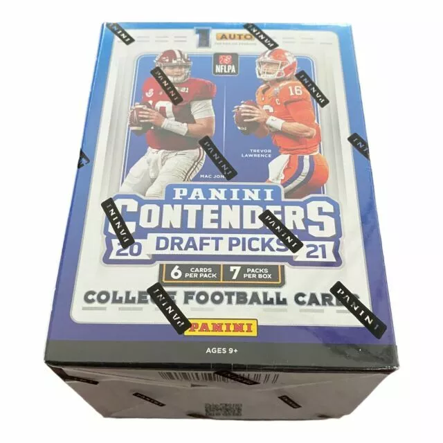 2021 Panini Contenders Draft Picks Football Card 1 Auto Per Blaster Box - Sealed