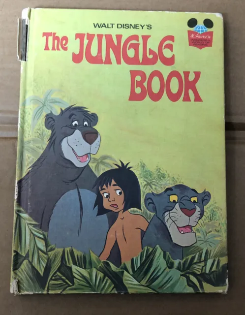 Disney's Wonderful World Of Reading Jungle Book, Published In 1973 See Pics