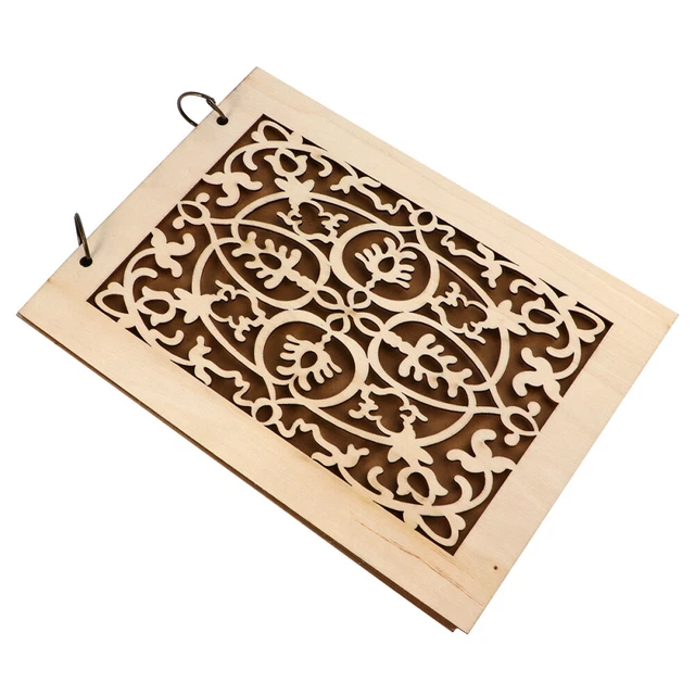 Libro illustrato album in legno