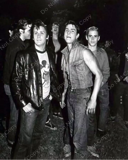 8X10 THE OUTSIDERS 1983 PHOTO photograph picture print cast tom cruise ...