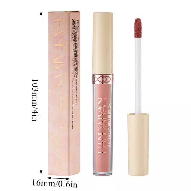 12Color Long Lasting Lip Gloss Velvet Matte Liquid Lipstick Waterproof 《 3