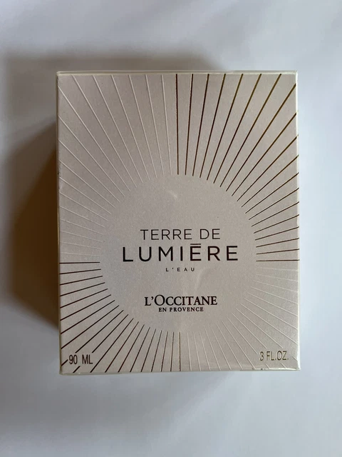 L'Occitane Terre De Lumière L'Eau Eau de Toilette 90 ml edT IMBALLO ORIGINALE con pellicola