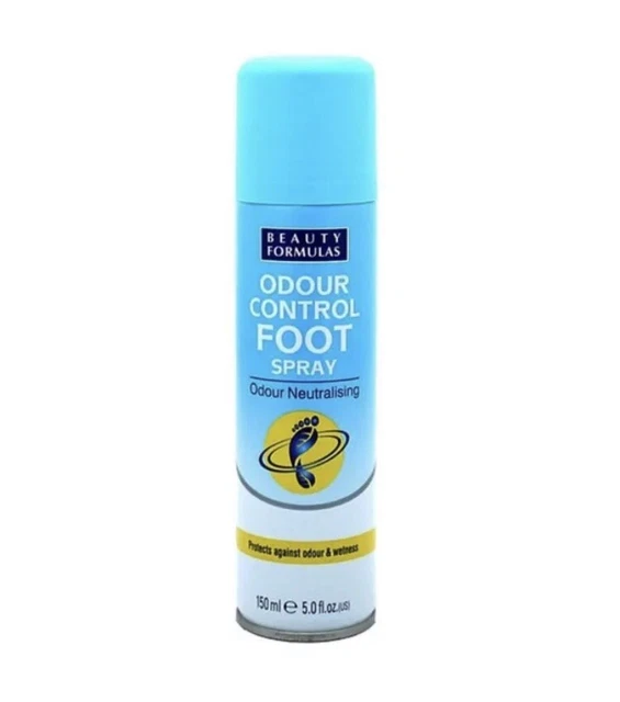 BEAUTY FORMULAS ODOUR Control Foot Spray
