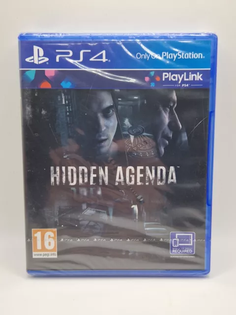 Hidden Agenda (Sony PlayStation 4 - Playlink, 2017) - SEALED