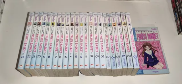 Fruits Basket 1/23 Serie Completa - Prima Edizione Dynamic- In Condizioni Ottime