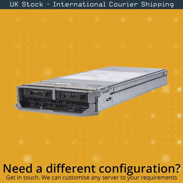 Dell PowerEdge M640 1x2 - 2 x Bronze 3106 1.7GHz, 32GB, S140, iDRAC9 Ent Dell PowerEdge M640 1x2 - 2 x Bronze 3106 1.7GHz, 32GB, S140, iDRAC9 Ent