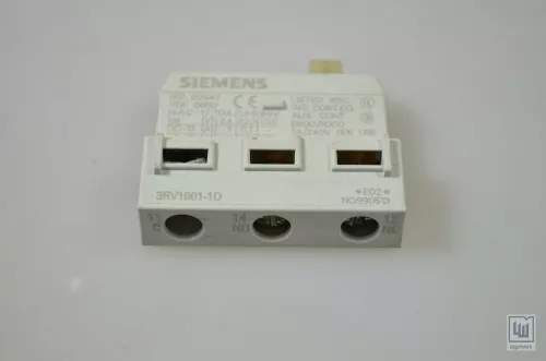 SIEMENS 3RV1901-1D / 3RV19011D, auxiliary switch : 2