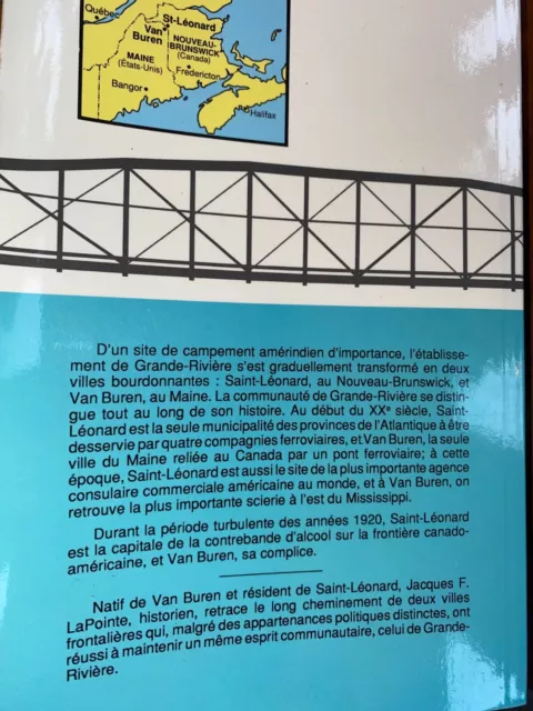 Grande-Rivière Monographie Saint-Léonard Nouveau Brunswick Histoire Acadienne 2