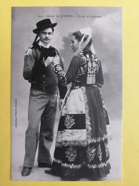 CPA En Prière - Étude Des Coiffes De Bretagne - Carte Postale Ancienne