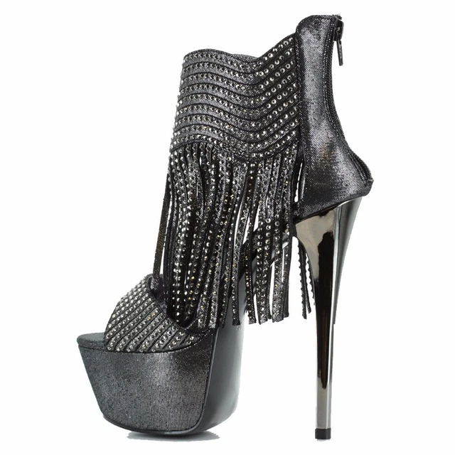 Stripper Pole Dancer Exotic Entertainer Platform Shoe Size 9