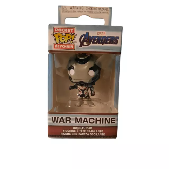 Funko Pop Pocket Keychain Marvel Avengers  - War Machine - Portachiavi