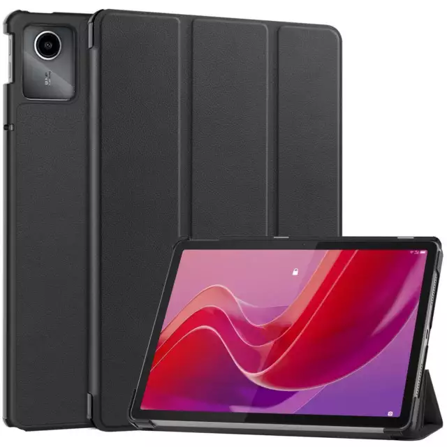 Hülle für Lenovo Tab M11 Bizon Case Cover Futeral Tasche Etui Schwarz