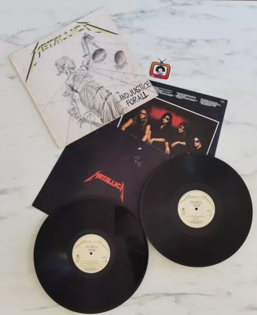 METALLICA - AND Justice for All HOL press 1988 vinyl vinile 2x