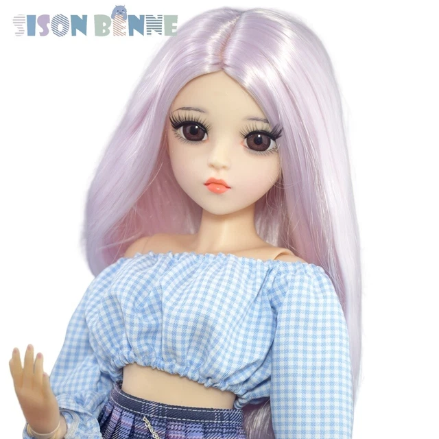ÉPISSURE SPHÉRIQUE FEMME BJD Poupée 28CM Fille BJD Poupée Avec Chapeau