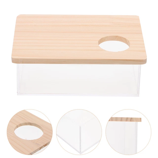 1 pieza caja de arena baño zanja arena bañera hámster subrase artículos para perros