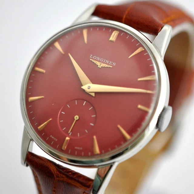 AUTHENTIC LONGINES JUMBO Manual Wind Cal 30L Steel Gents Watch Swiss