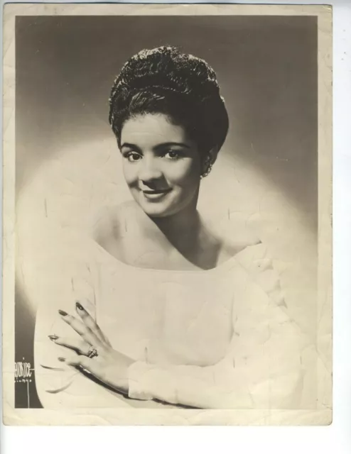 Madeline Green Jazz Signed Photo 8X10 Inches African American