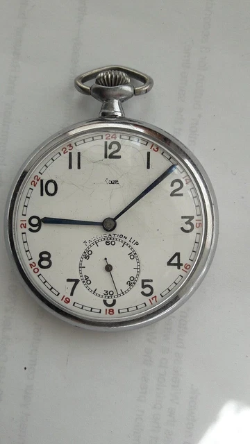 Montre Gousset Ancienne SAM Fabrication LIP 4C5 - Mécanique Manuelle - Très Bon état Vintage