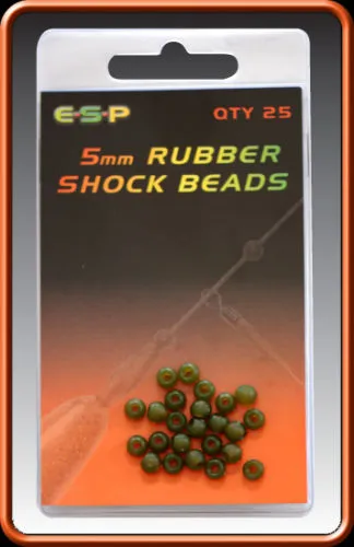 Esp Rubber Shock Rig Beads  - All Sizes And Colours -