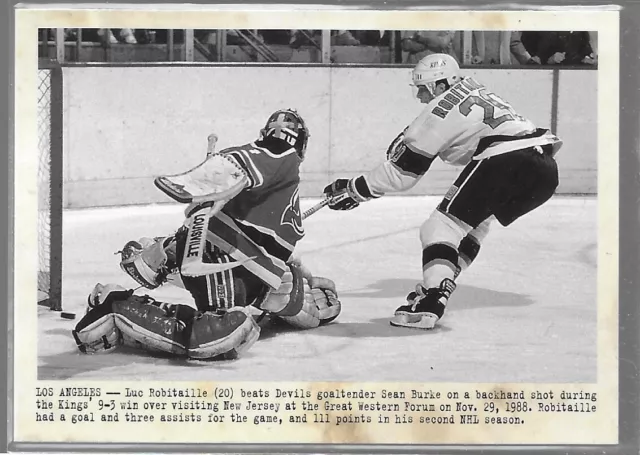 2011-12 Luc Robitaille Upper Deck Parkhurst Champions Wire Photo #108