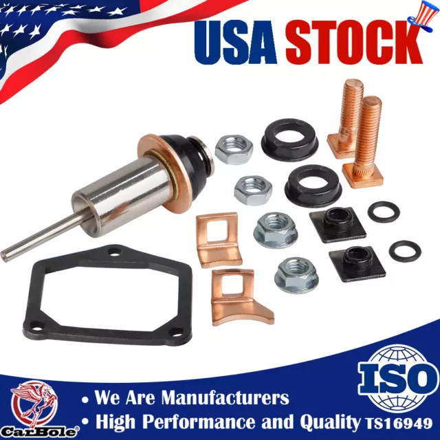 For Toyota Denso Subaru Starter Solenoid Repair Rebuild Kit Plunger / Contacts