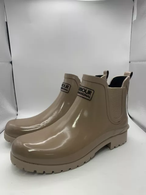 Barbour on sale pink wellies
