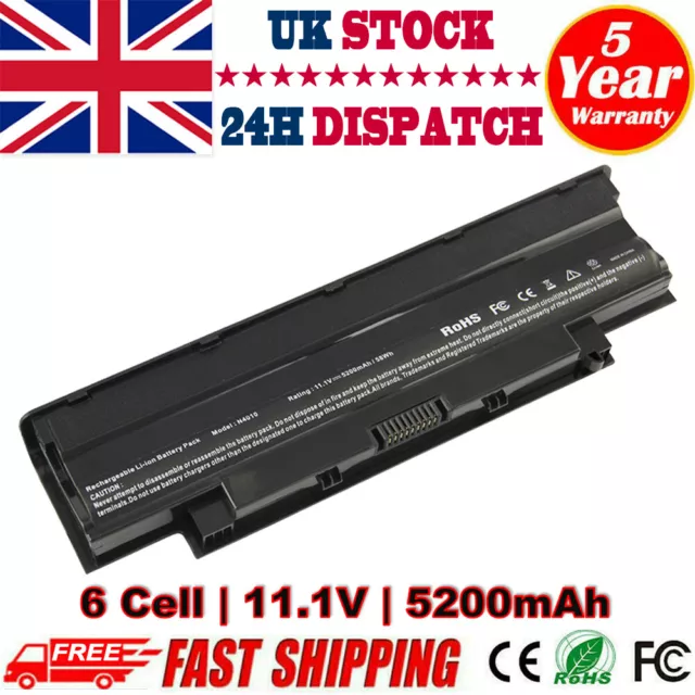 4YRJH BATTERY For DELL INSPIRON Fit:15 N5030 M5030 N5040 M5040 N5050 M5050 J1KND