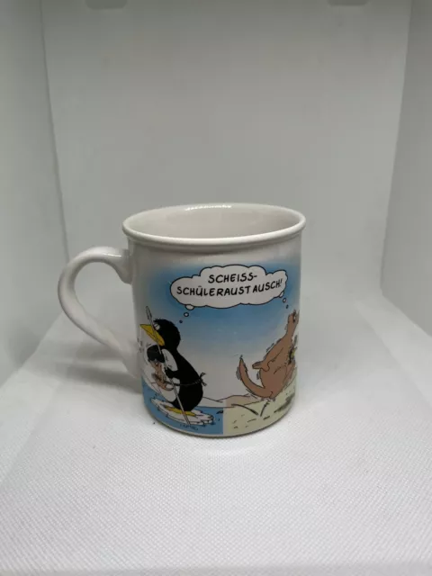 Uli Stein Tasse - Scheiss Schüleraustausch  von 1996 Gerd Koch Cartoon Edt. GmbH