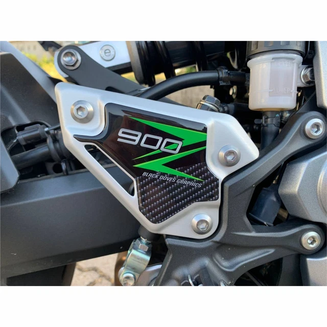 Resin Bike Adesivi 3D Per Kawasaki ER-6N (2007-2011) – Protezioni Serbatoio Anti Graffio E Urti. Coppia Di Adesivi In Resina Fatti A Mano In Italia.