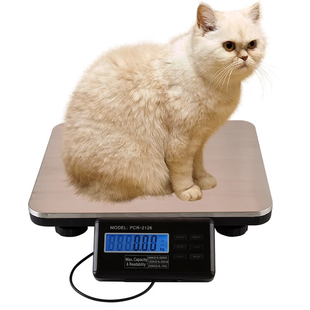 Practical Digital Platform Scale Anti-corrosion ABS Base For Postal Pet Weighing