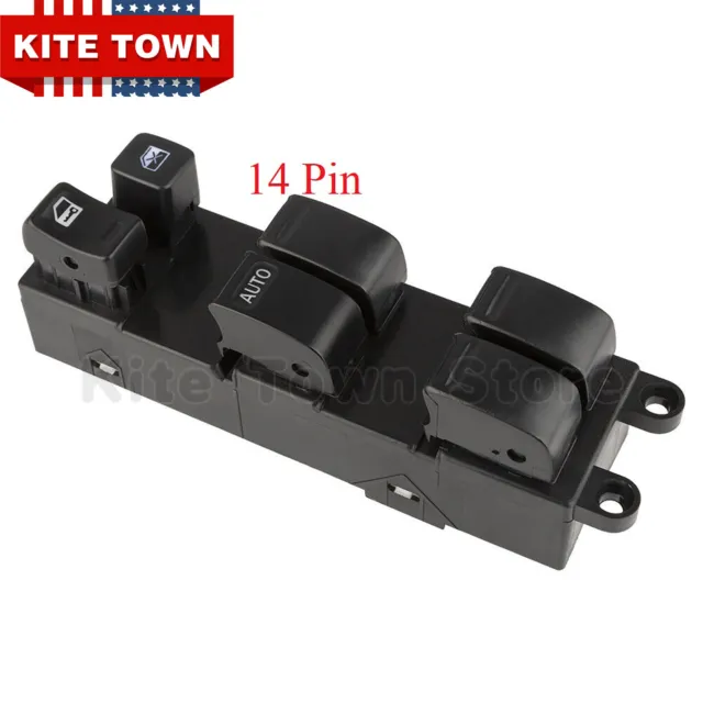 Driver Side Front Left Master Power Window Switch for 2000-2006 Nissan Sentra