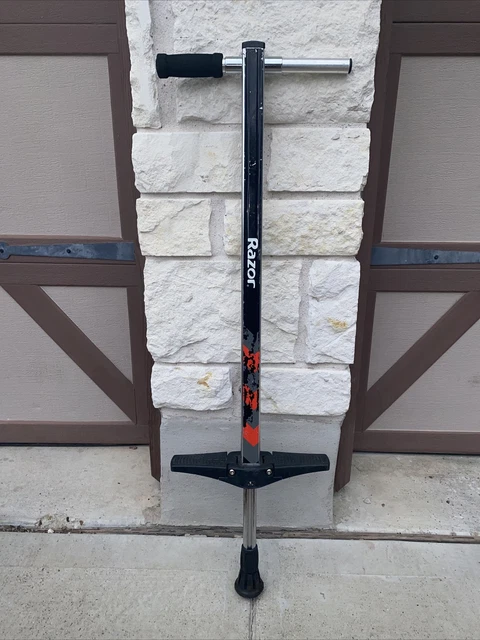 Razor Gogo Pogo Stick - Black - Missing Pad Handle FREE SHIPPING